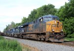 CSX 5500 "Spirit of Cincinnati" + 4 EMDs on Q410